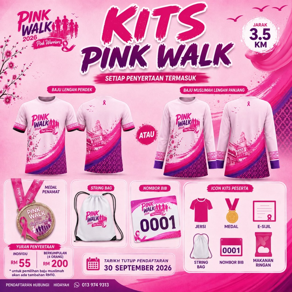 Poster Kit Pink Walk